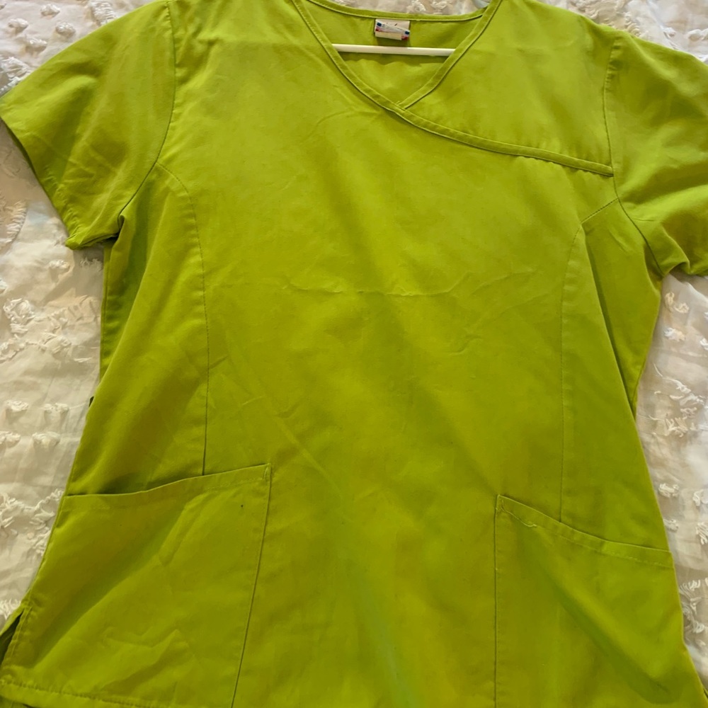Off Brand Scrub Top